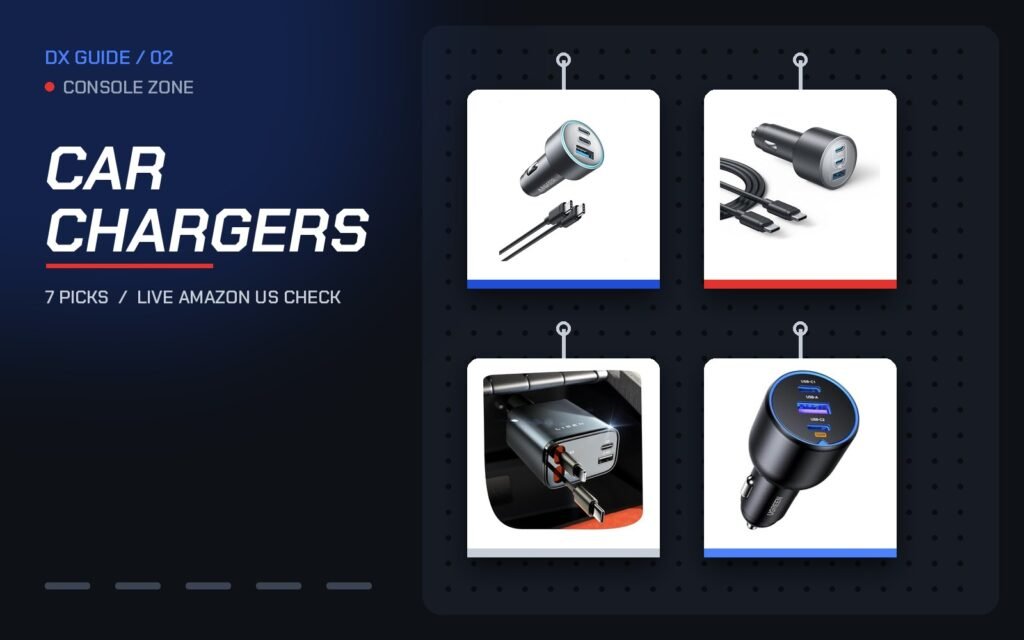 USB-C car chargers that keep up with navigation cover